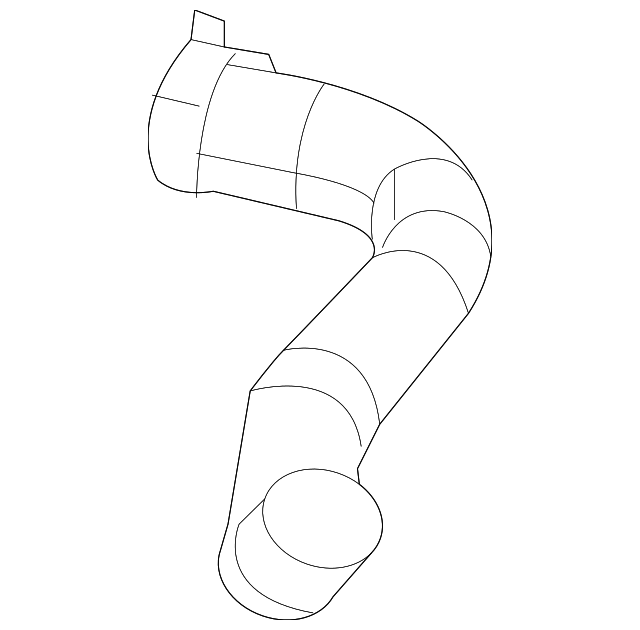 5040052AC Деталь UPPER HOSE