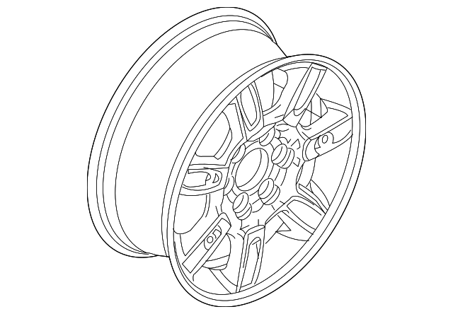 AL3Z-1007-K Деталь WHEEL, ALLOY