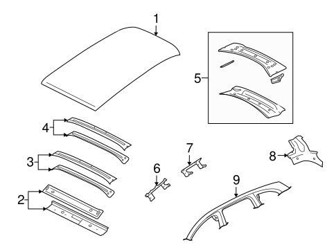 Q7 ROOF & COMPONENTS 2