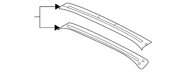 4L0-817-262 Деталь ROOF BOW