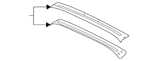 4L0-817-465 Деталь ROOF BOW