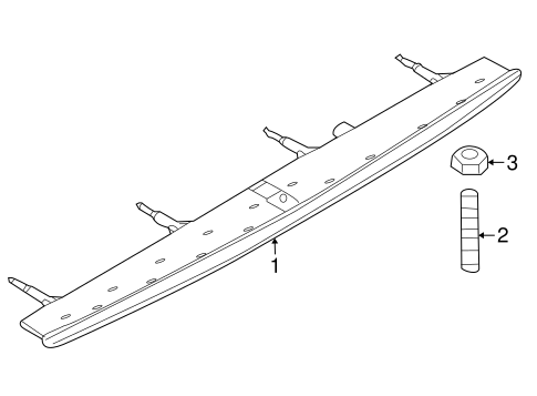 1 Series M HIGH MOUNTED STOP LAMP