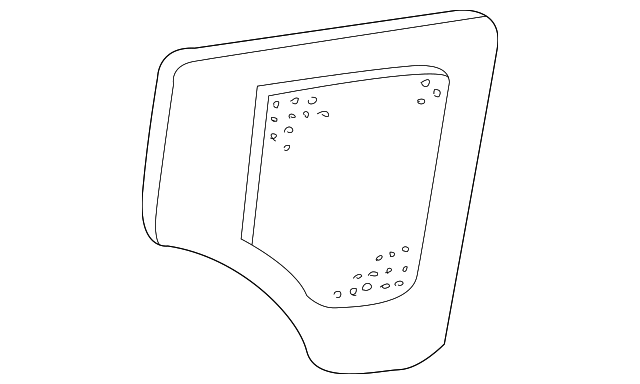 F5TZ18978E Деталь SPEAKER COVER