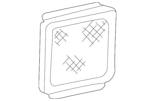 F5TZ18978B Деталь SPEAKER COVER