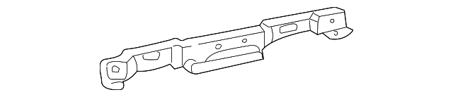 F1TZ9831201A Деталь QTR TRIM BRACKET, LEFT