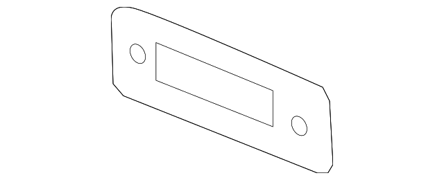 16788697 Деталь SEAT SWITCH BEZEL, RIGHT