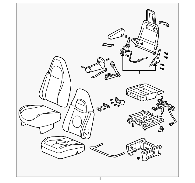23437232 Деталь SEAT ASSY, RIGHT