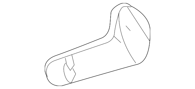 19126813 Деталь SIDE COVER, LEFT