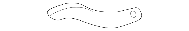 88979776 Деталь RECLINE HANDLE, LEFT