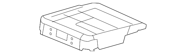 19126805 Деталь SEAT FRAME, RIGHT