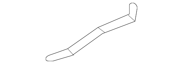 88981502 Деталь SIDE COVER BRACKET, RIGHT