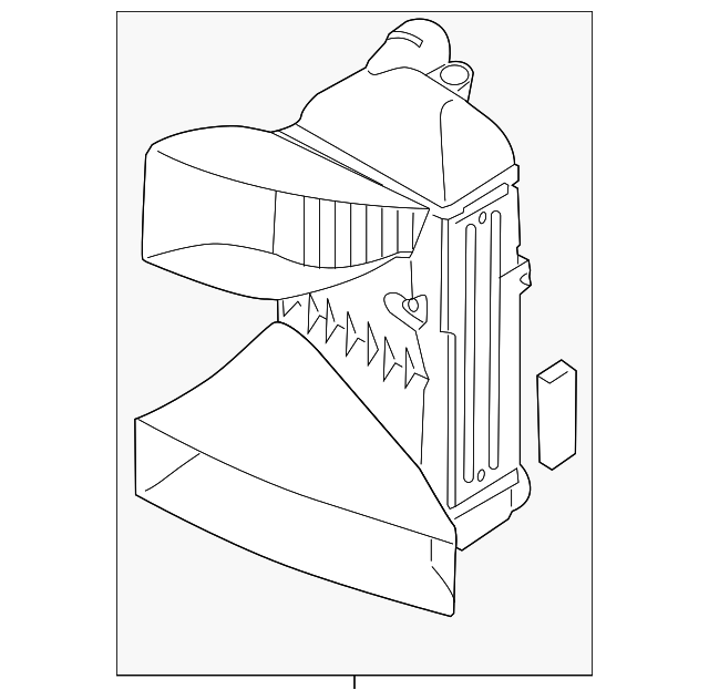 28270-2G100 Деталь INTERCOOLER