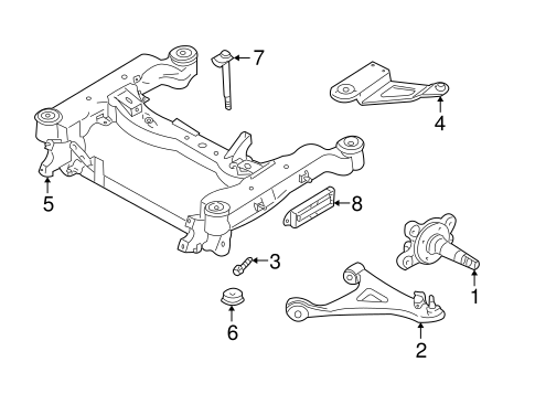 Q45 SUSPENSION COMPONENTS 2