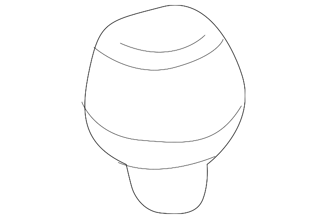 54102-SZT-013ZA Деталь KNOB, CHANGE LEVER *NH167L* (GRAPHITE BL