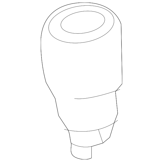 54102-TL0-G02ZA Деталь KNOB, CHANGE LEVER *NH167L* (GRAPHITE BL