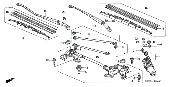 RSX FRONT WIPER