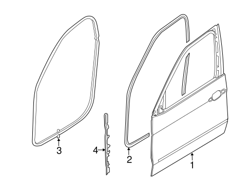 X6 DOOR & COMPONENTS