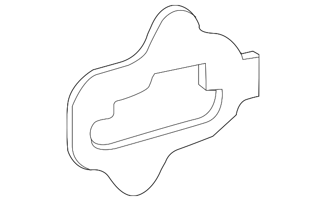 26553AL500 Деталь GASKET, RIGHT