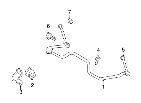Aspen STABILIZER BAR & COMPONENTS