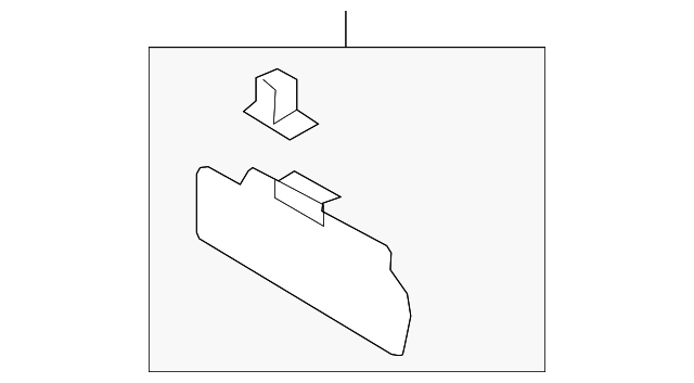 74330-60070-A0 VISOR, LEFT