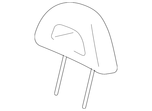 MR646049 Деталь HEADREST