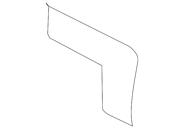 MR433593 Деталь SEAT BACK PAD