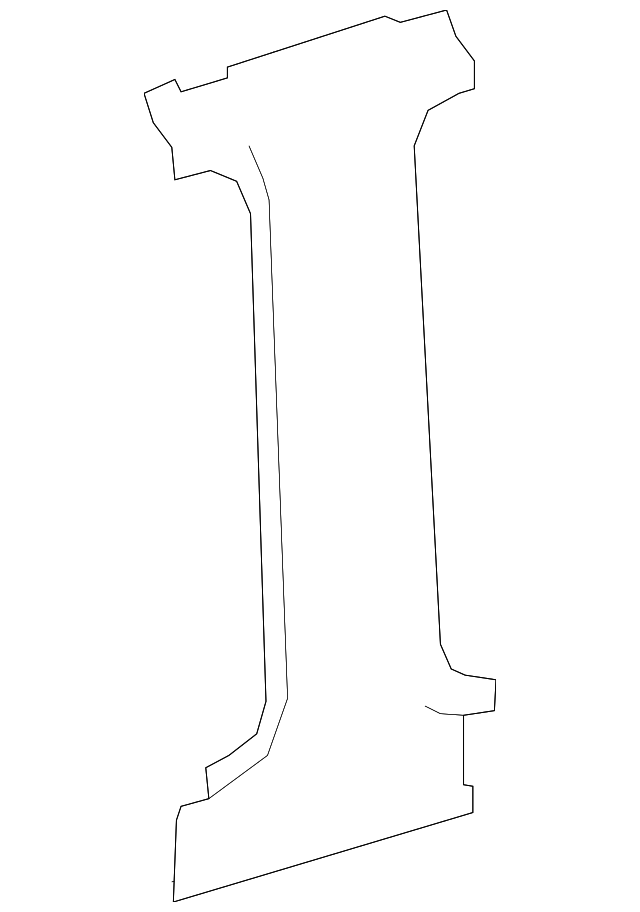 90669252027J69 Деталь CENTER PLR TRIM, RIGHT