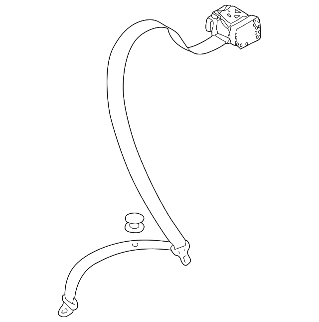 8E5-857-805-F-LEP Деталь OUTER BELT ASSY, RIGHT