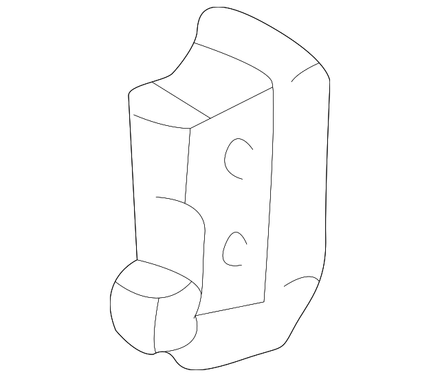 EC017231XE Деталь LATCH, RIGHT