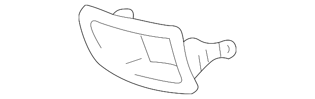 52128-35020 HOLE COVER, LEFT