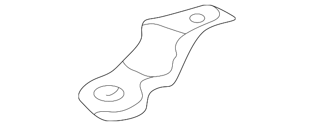 52116-35070 Деталь BUMPER COVER SIDE SUPPORT, LEFT