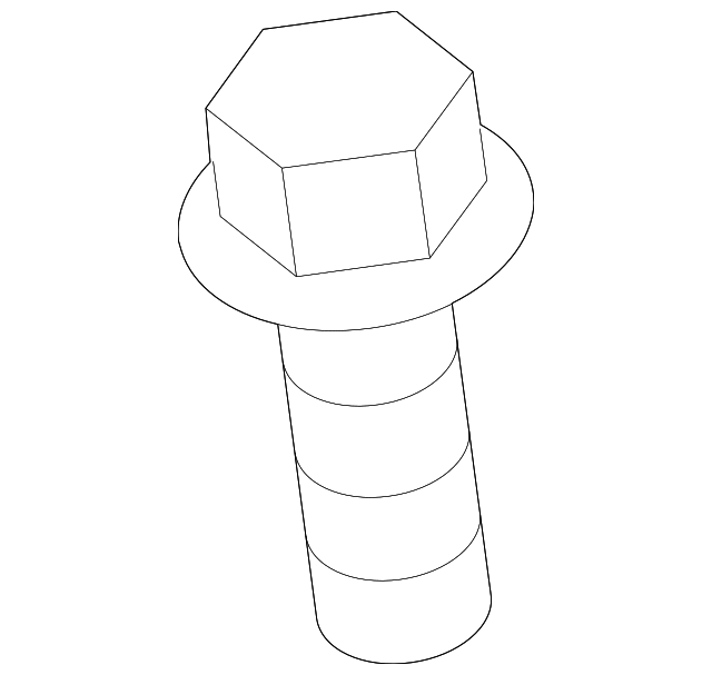 19317066 Деталь HINGE BOLT, RIGHT