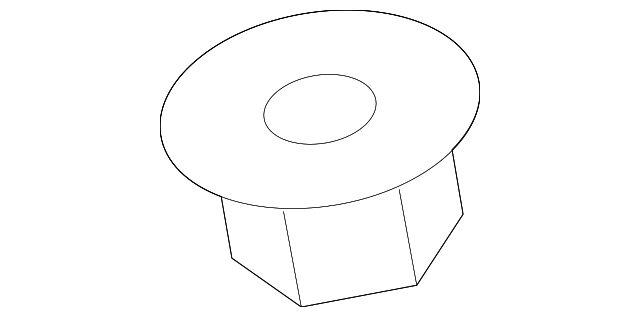 19316870 Деталь HINGE NUT, LEFT