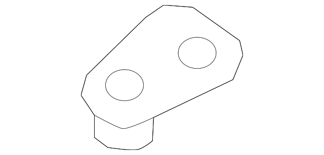 19316739 Деталь SUPPORT ROD CLAMP