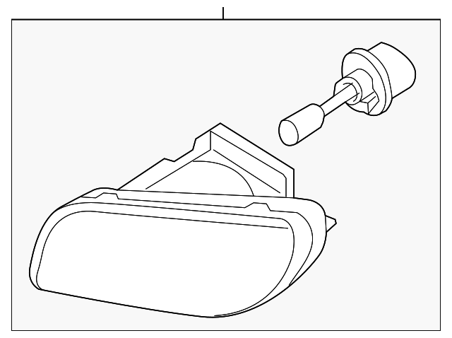 3550285Z10 Деталь FOG LAMP ASSY, LEFT