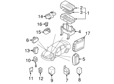 Forenza DAYTIME RUNNING LAMPS