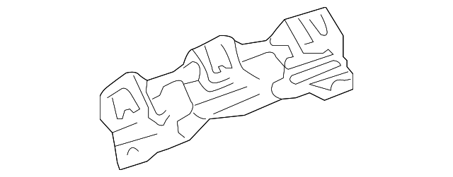 75651-60140 Деталь UPPER RETAINER, RIGHT