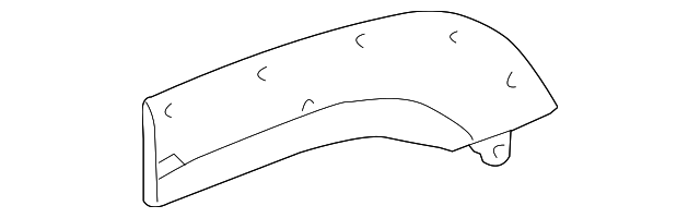 75653-60040-J1 Деталь WHEEL FLARE, RIGHT