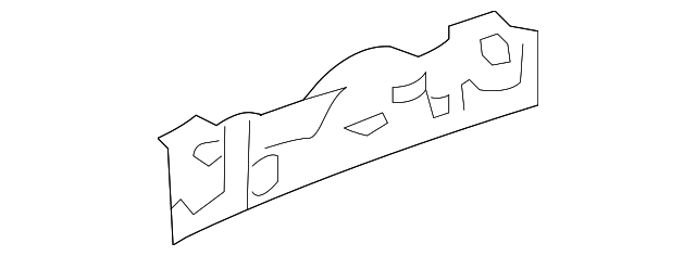 75655-60010 Деталь LOWER RETAINER, RIGHT