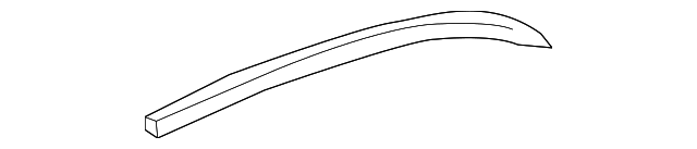 75899-60051 Деталь WHEEL FLARE TAPE, LEFT