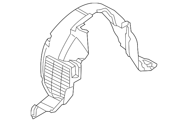 86812-3F500 FENDER LINER, RIGHT