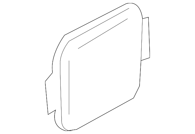 7664557L00R3F Деталь ACCESS COVER, LEFT