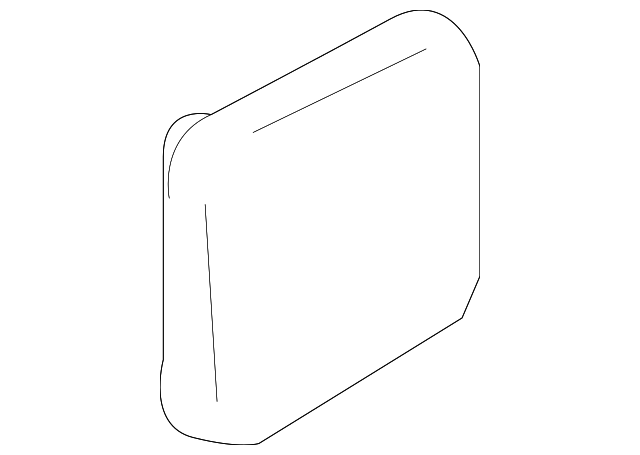 7664657L00 Деталь ACCESS COVER SILENCER, LEFT