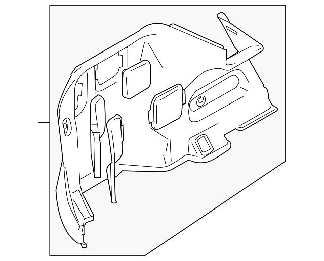 7663057L00GMY Деталь TRUNK SIDE TRIM, RIGHT