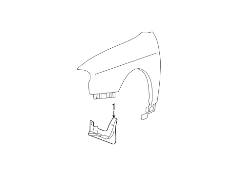 Sonata EXTERIOR TRIM - FENDER