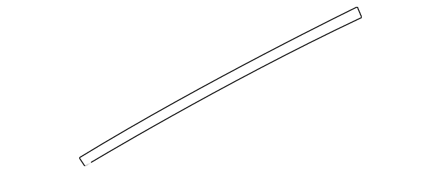 62186AL03A Деталь UPPER MOLDING, LEFT