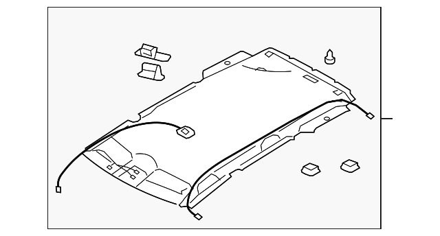 94410SC020LO Деталь HEADLINER