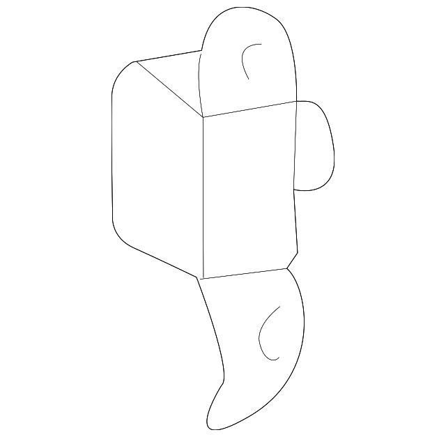 89174-19105 Деталь IMPACT SENSOR, LEFT