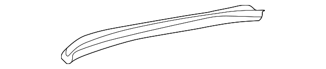 61262-06030 Деталь DRIP RAIL, LEFT