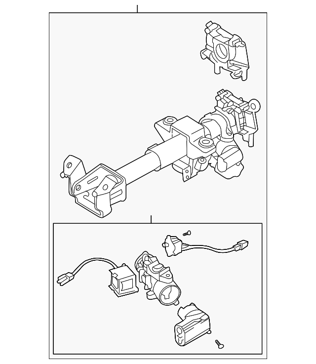 96439179 Деталь STEERING COLUMN